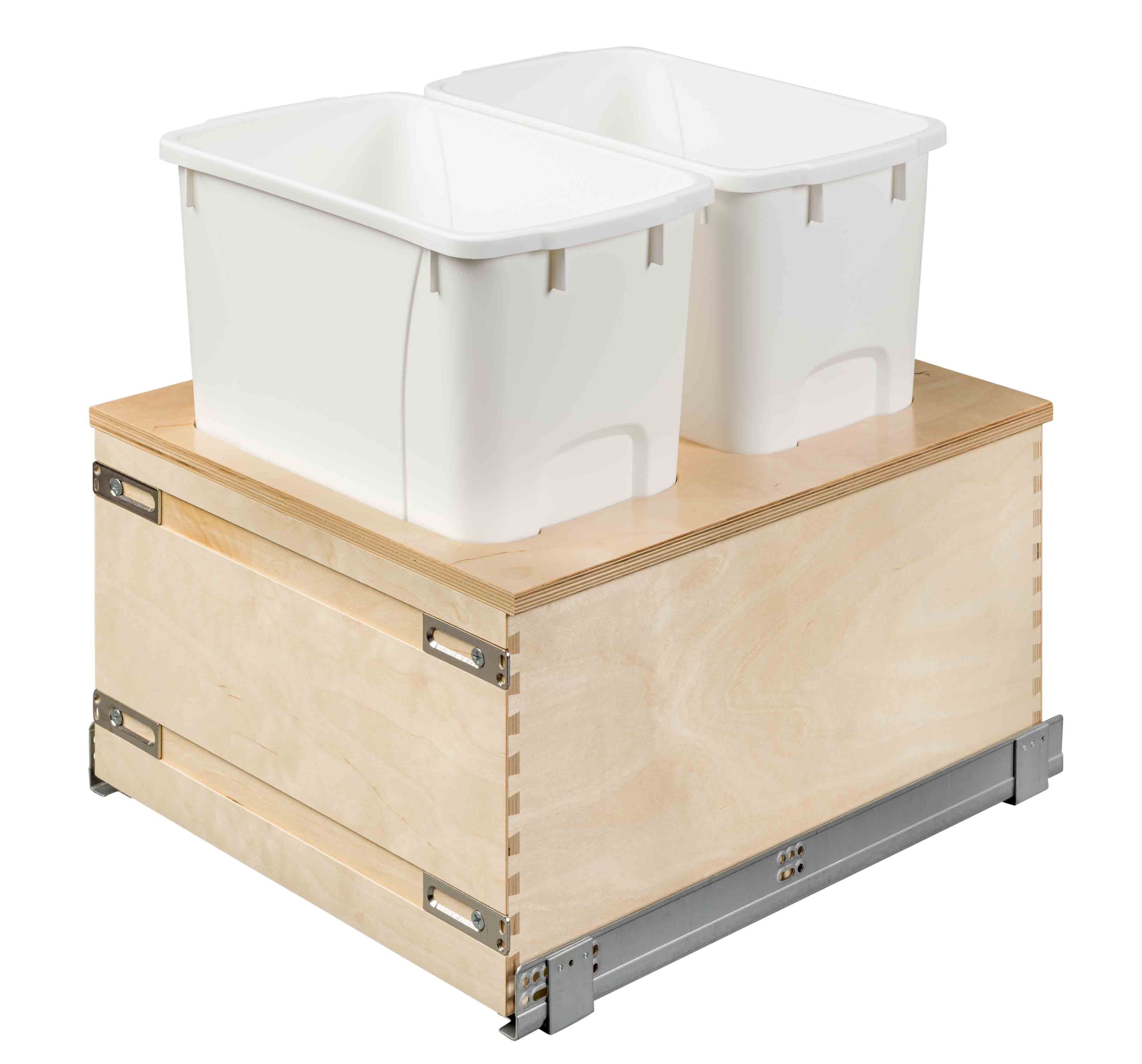 17" Edge Series: Waste Pullouts