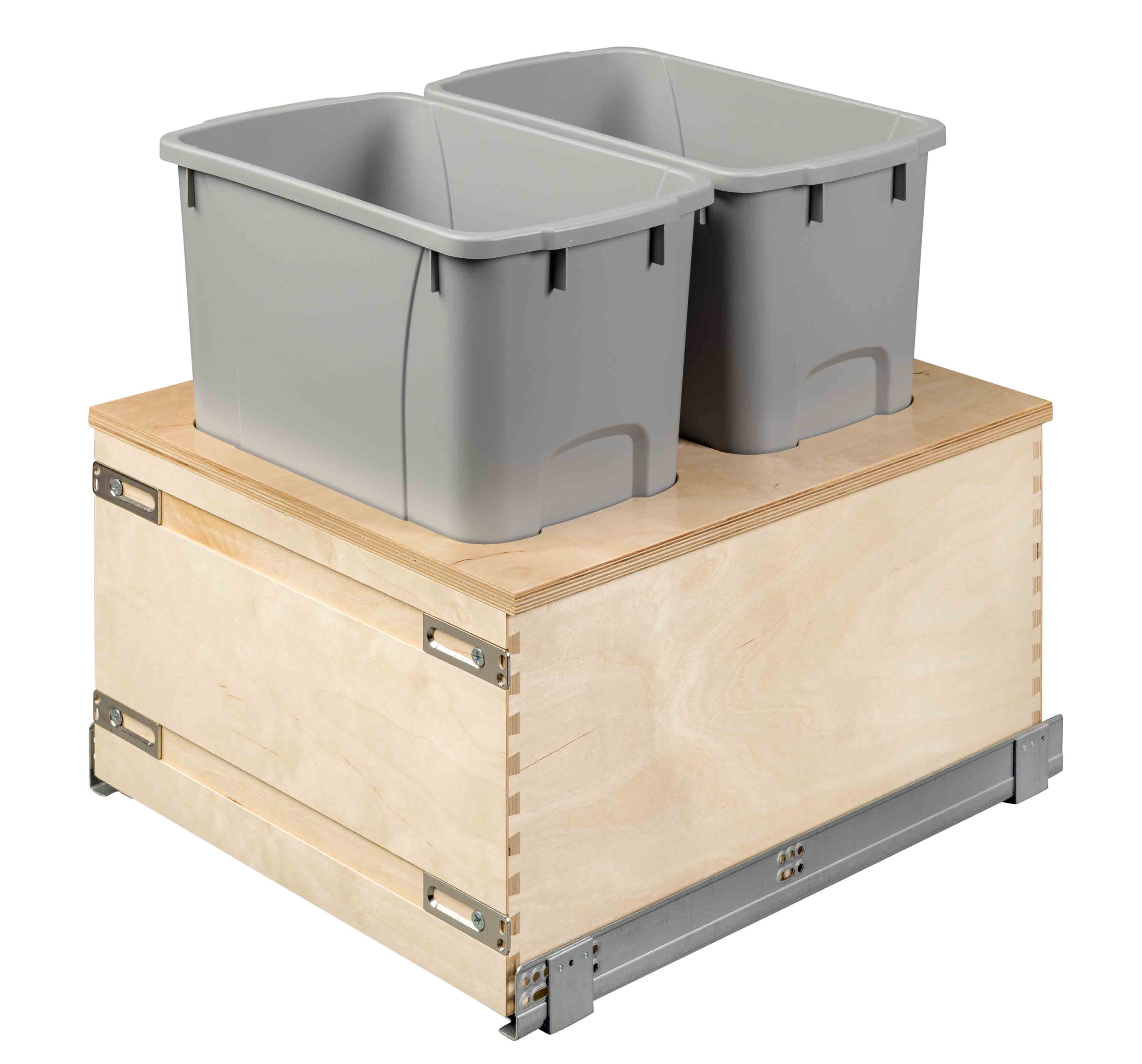 17" Edge Series: Waste Pullouts